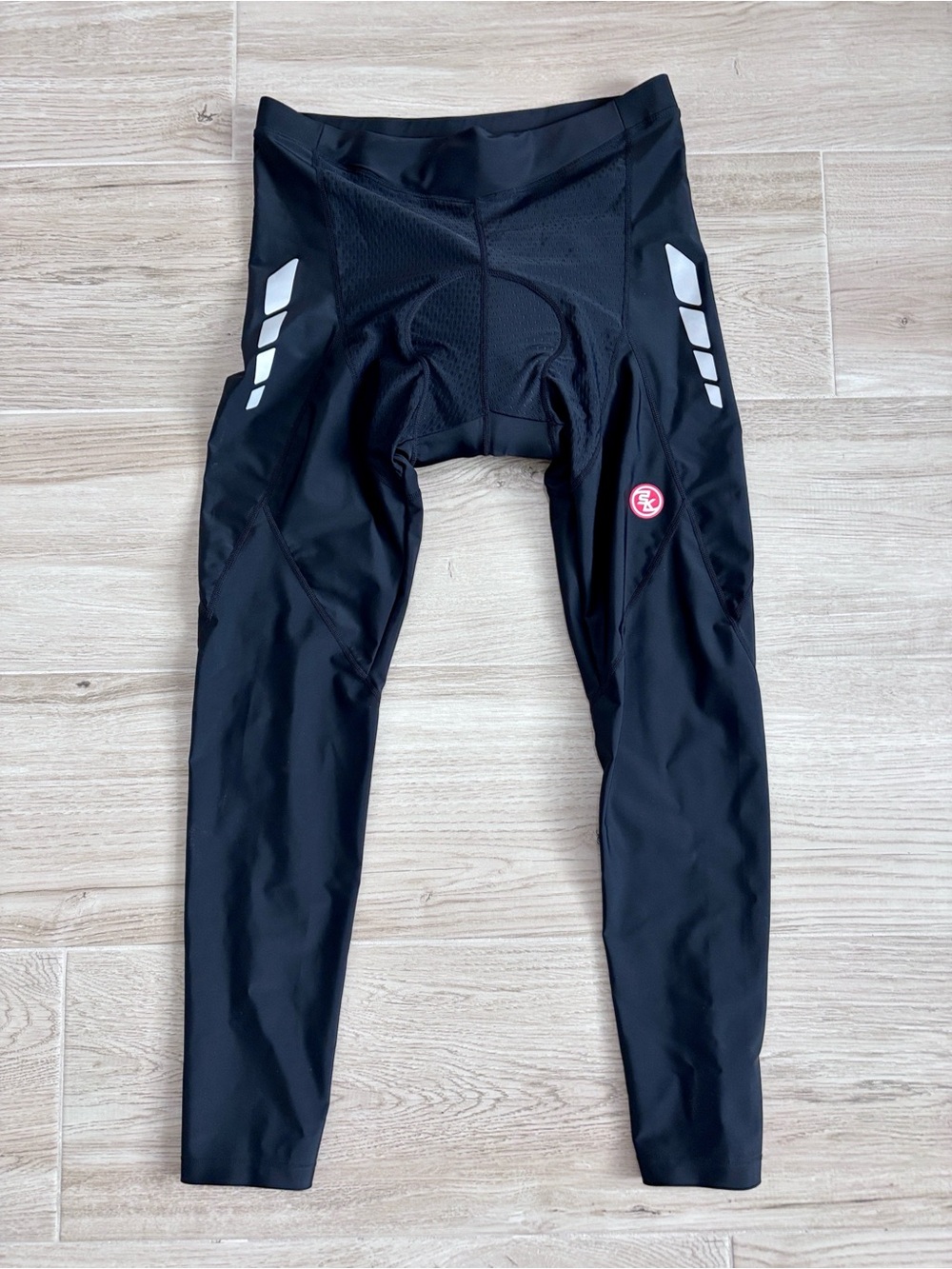 Souke Sports Padded Bike Tights Cycling Pants in Black Women’s XXL
